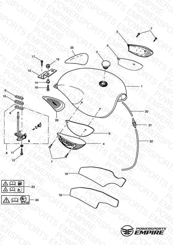 Fuel Tank and Fittings