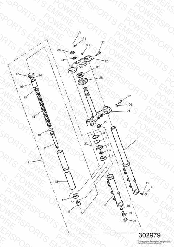 Front Forks and Yokes Sprint/Sprint Executive