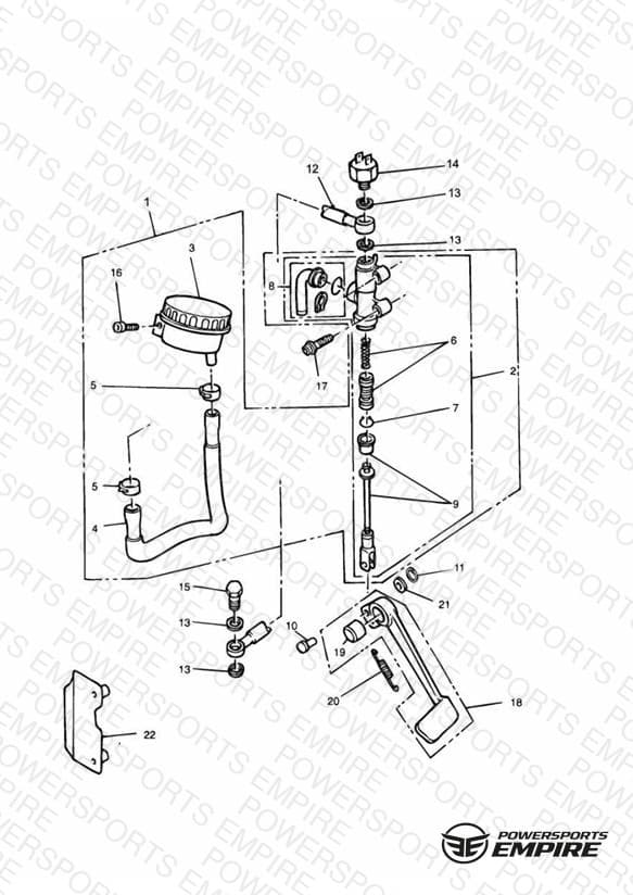 Rear Brake Master Cylinder