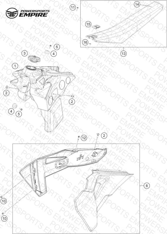 TANK, SEAT