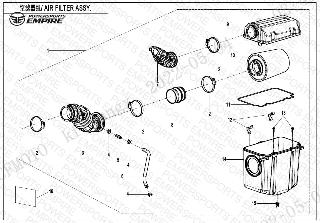 Assembly schematic