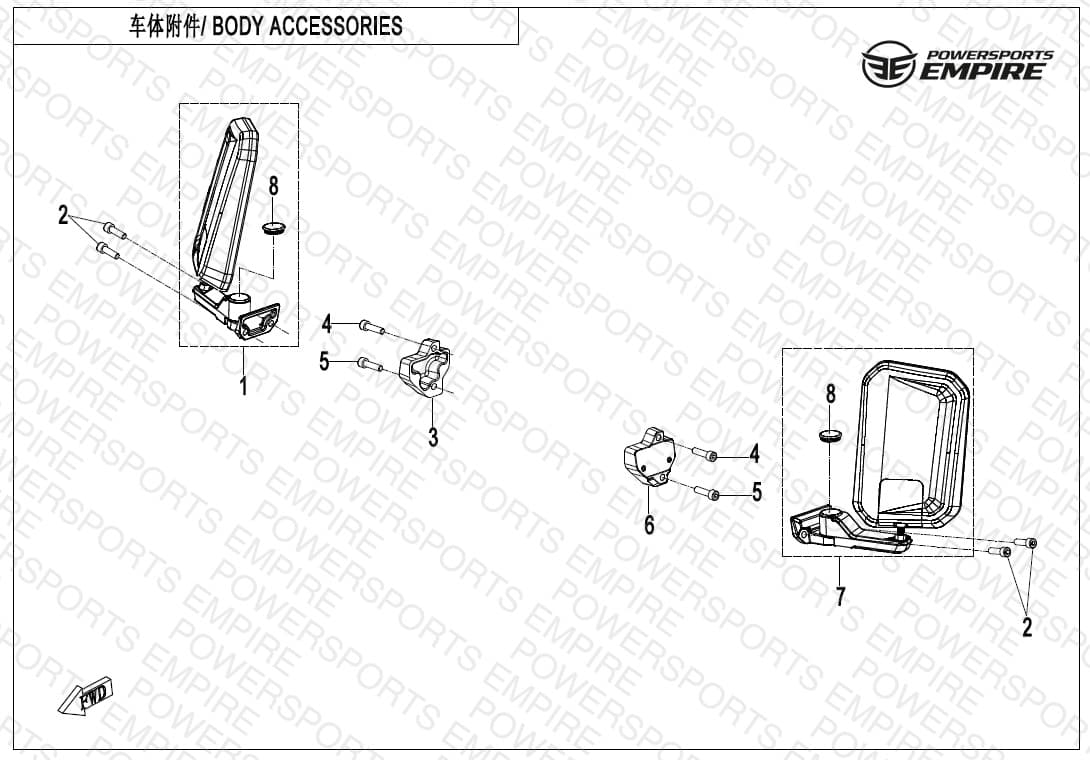 F26-2 — BODY ACCESSORIES