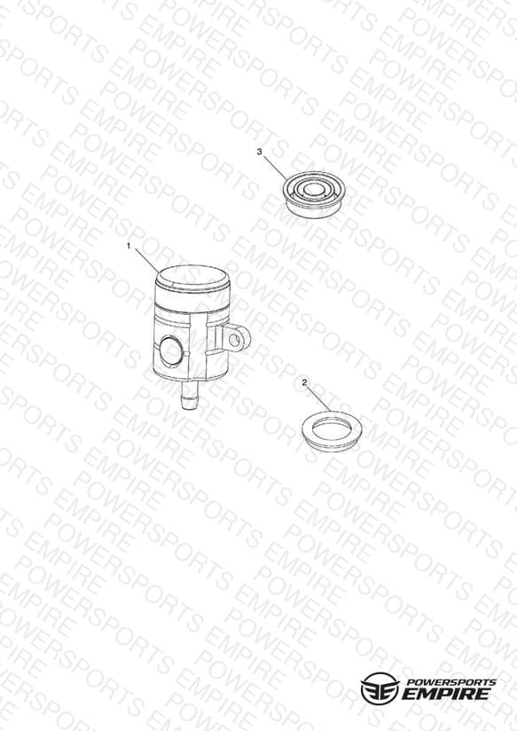 Rear Brake Reservoir