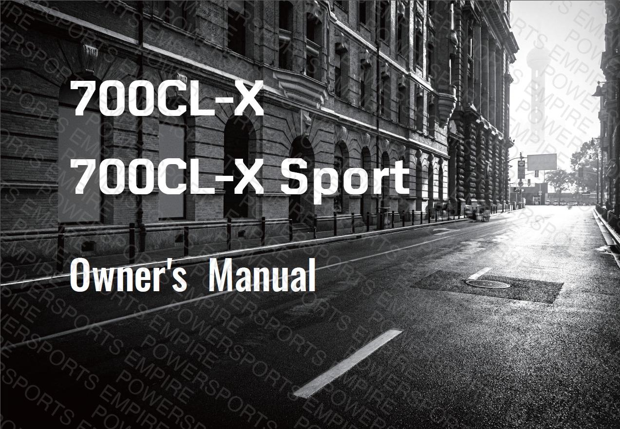 F38 — OWNERS MANUAL