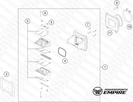 REED VALVE CASE