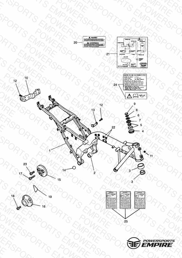 Main Frame & Fittings