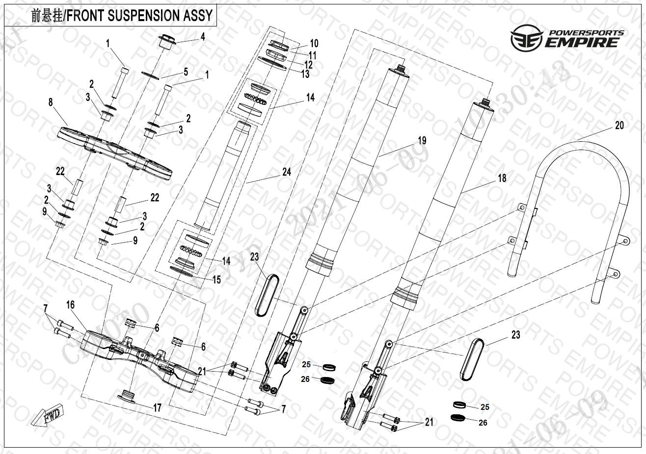 F05 — FRONT SUSPENSION