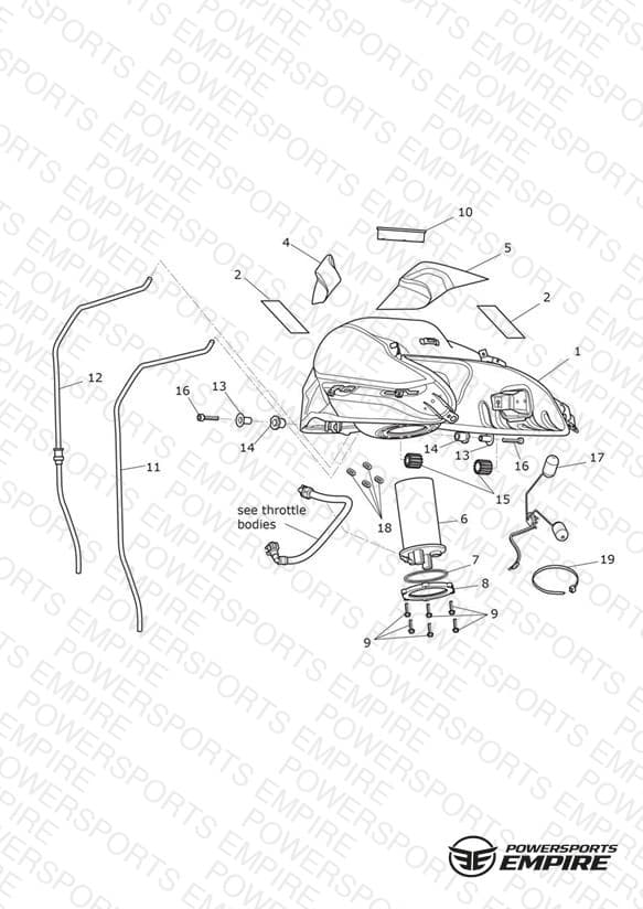 Fuel Tank, Fuel Pump & Fittings