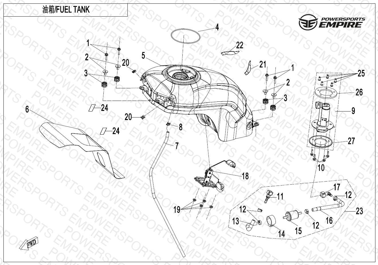 F12 — FUEL TANK