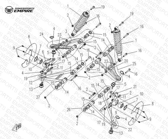 F19 — FRONT SUSPENSION