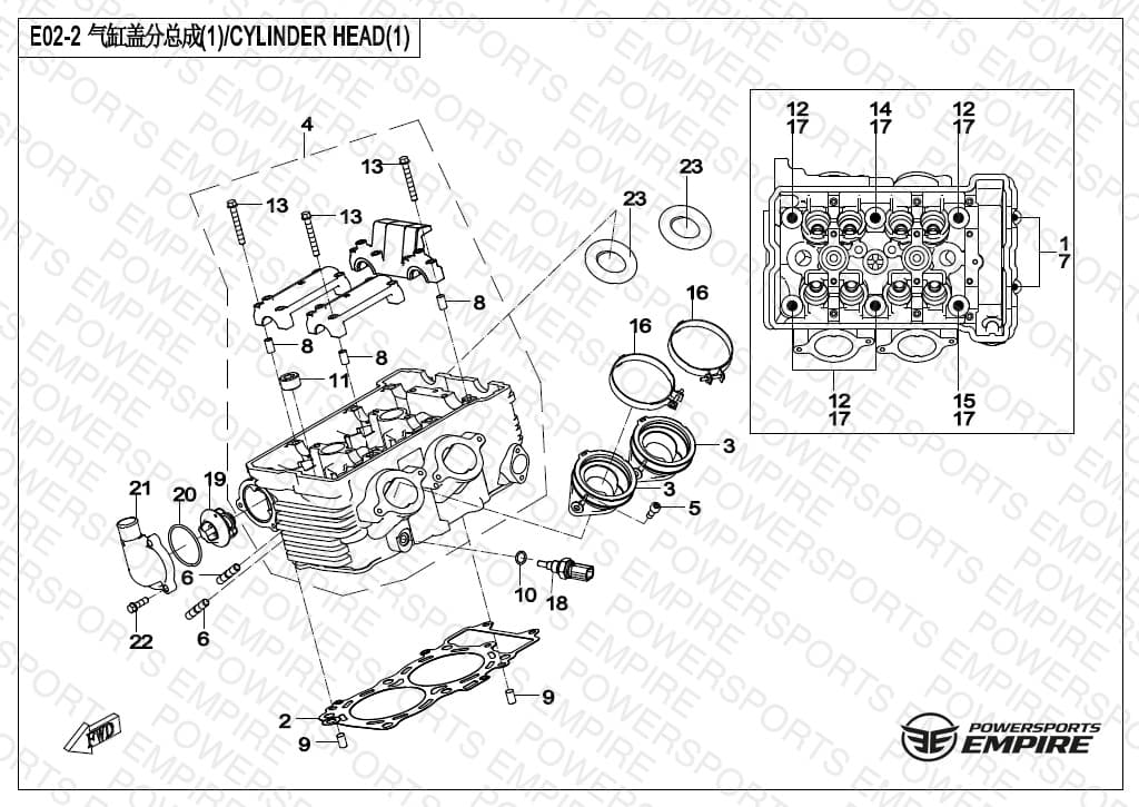 E02-2 — CYLINDER HEAD (1)