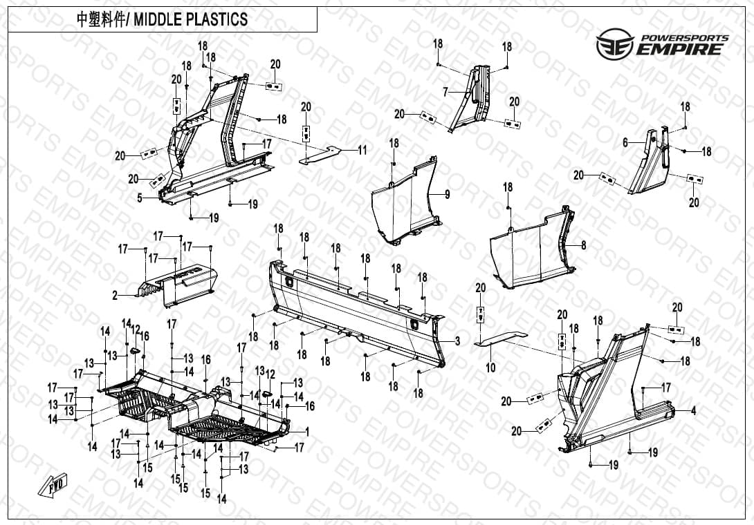 F04-3 — MIDDLE PLASTICS