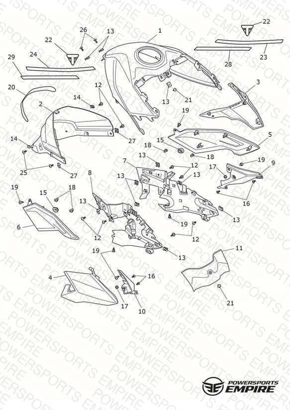 Fuel Tank Bodywork