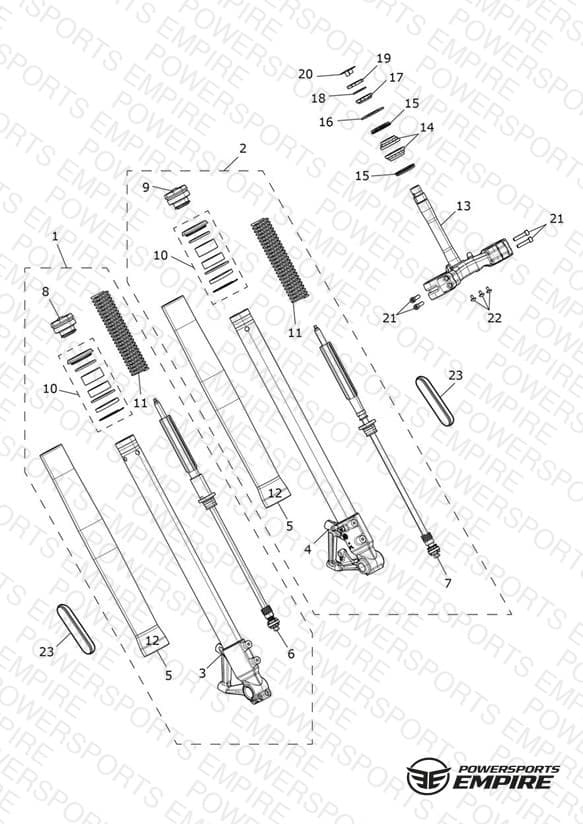 Front Forks & Lower Yoke