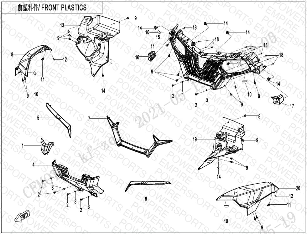 F04-1-V2 — FRONT PLASTICS