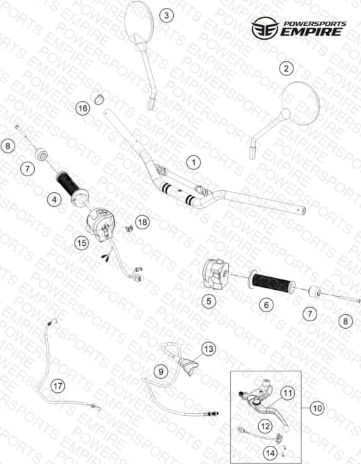 HANDLEBAR, CONTROLS