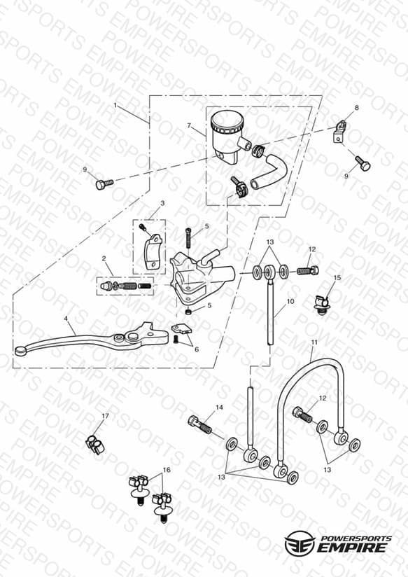 Front Brake Master Cylinder