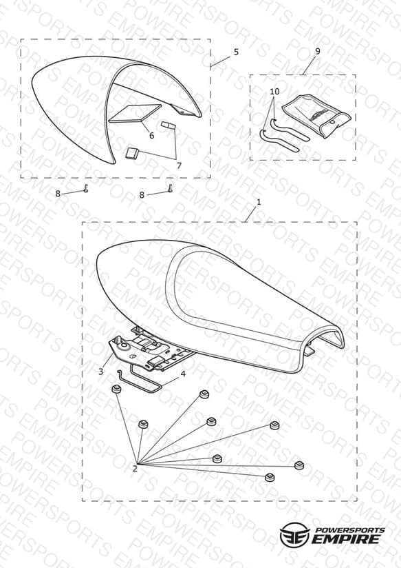 Seat Assembly & Toolkit