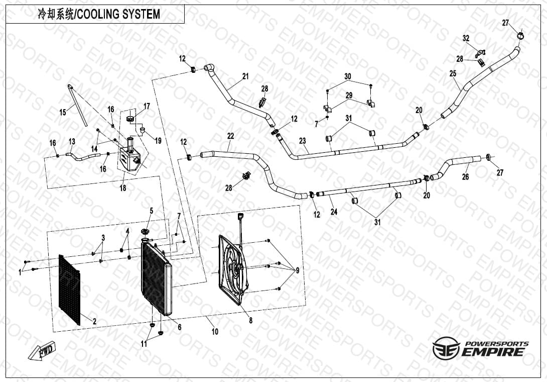 F18-V2 — COOLING SYSTEM