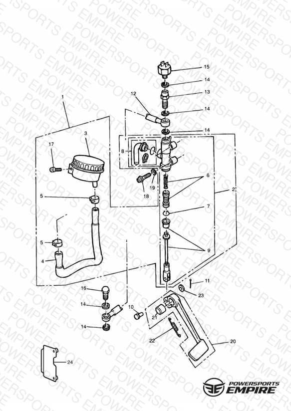 Rear Brake Master Cylinder