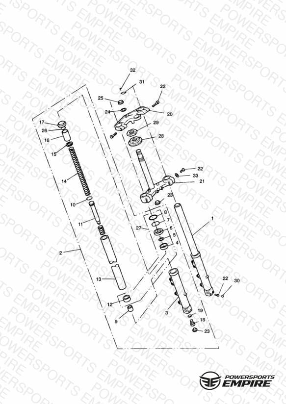 Front Forks and Yokes » 44301