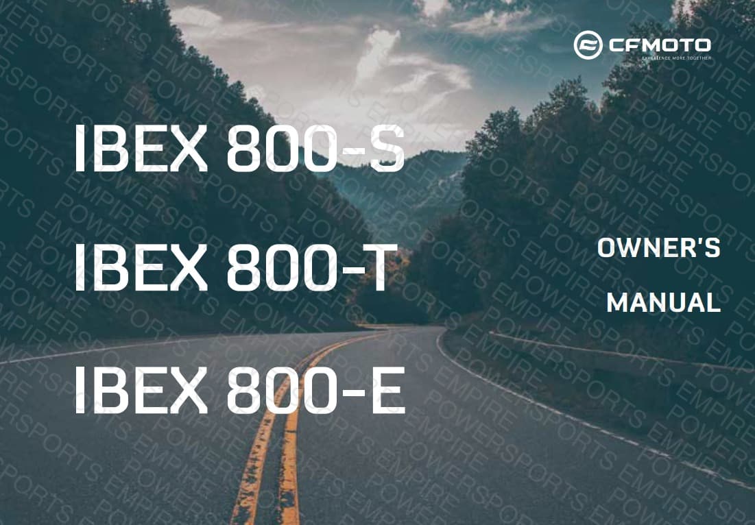 F38-A — OWNERS MANUAL