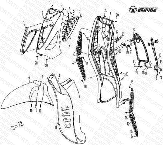 F04-1 — PLASTIC PARTS