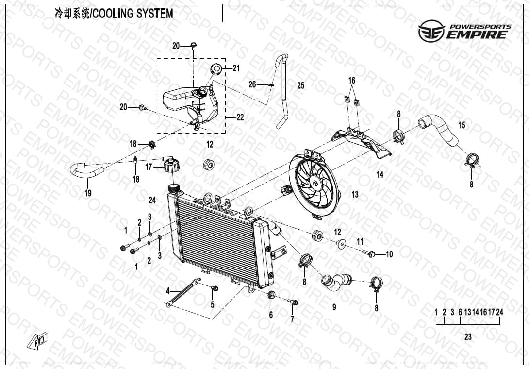 F18 — COOLING SYSTEM