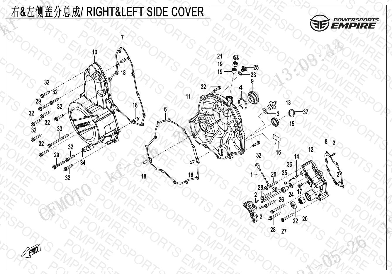 E01-2-V3 — RIGHT&LEFT SIDE COVER
