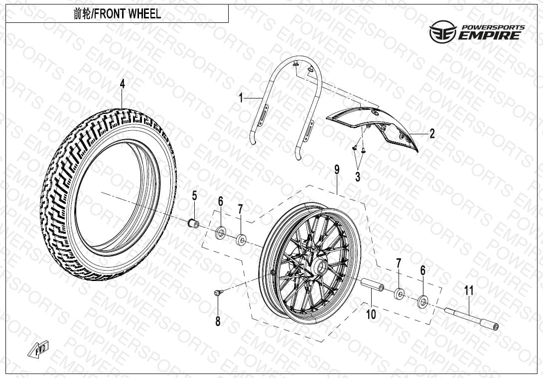 F07 — FRONT WHEEL