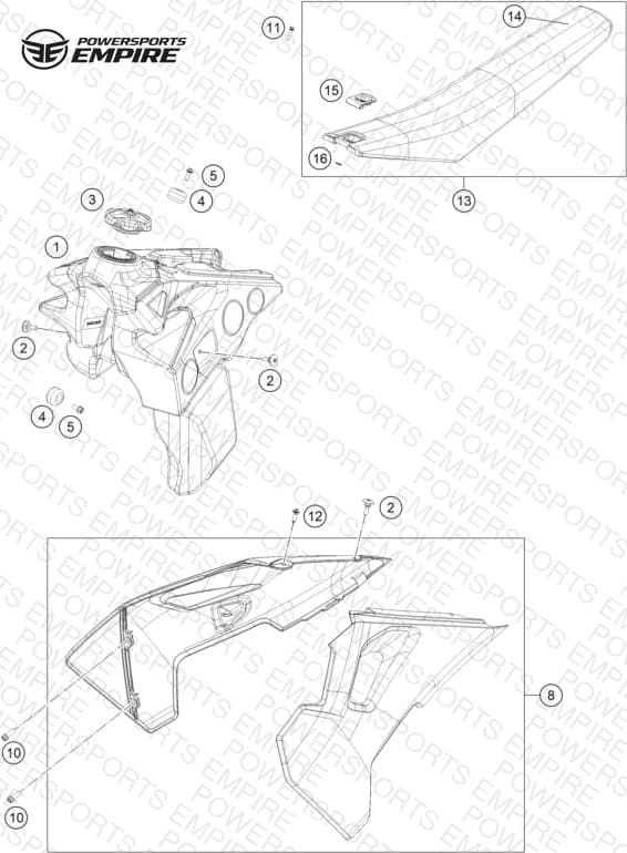 TANK, SEAT