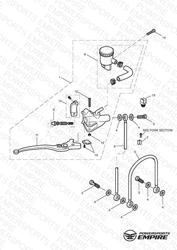 Front Brake Master Cylinder