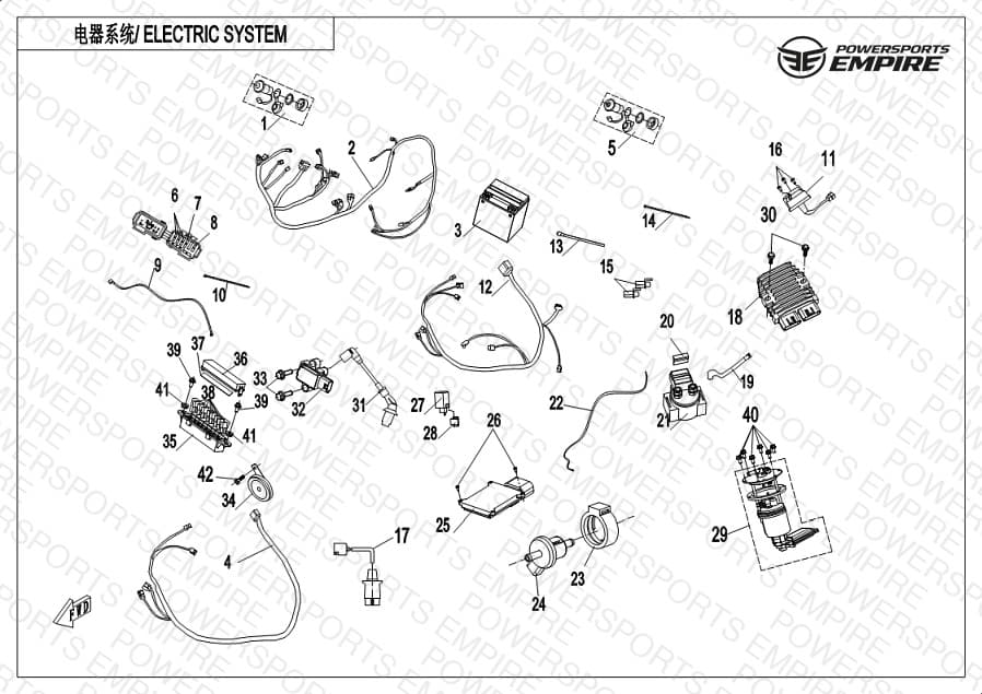 F15-1-B — ELECTRIC SYSTEM(WITH FUEL VAPORIZATION SYSTEM)