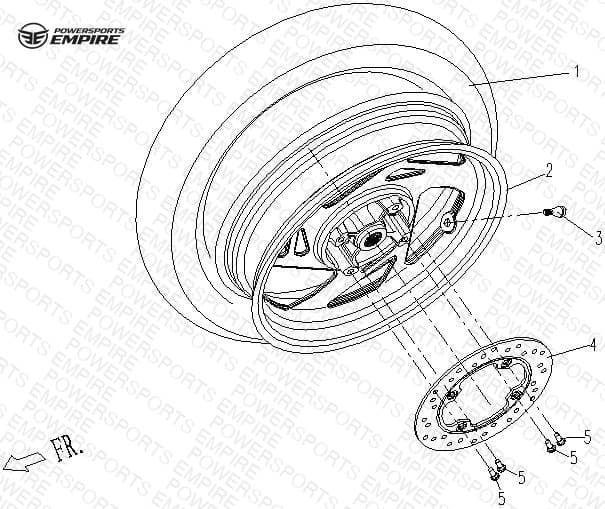 F10 — REAR WHEEL