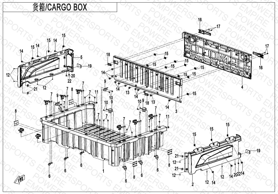 F22-1 — CARGO BOX
