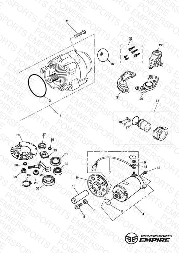 Alternator/Starter