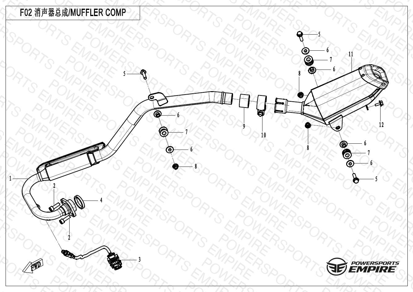 F02 — MUFFLER