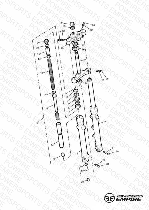 Front Forks and Yokes 43510 » » 92893