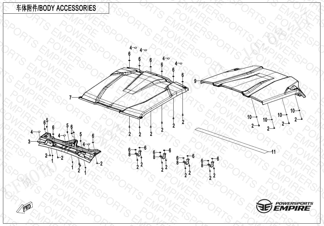 F26-1 — BODY ACCESSORIES