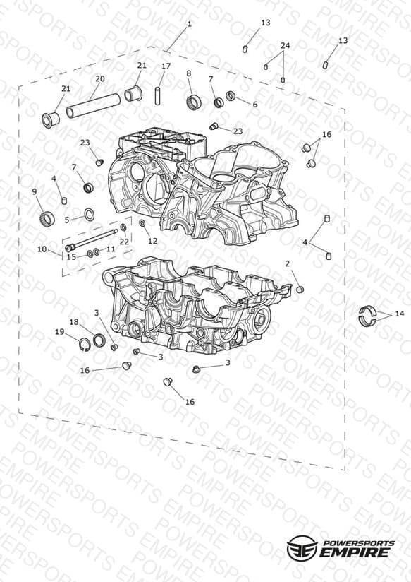 Crankcase & Fittings