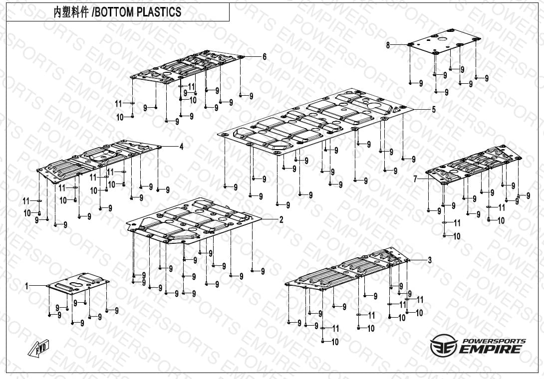 F04-8-V2 — BOTTOM PLASTICS