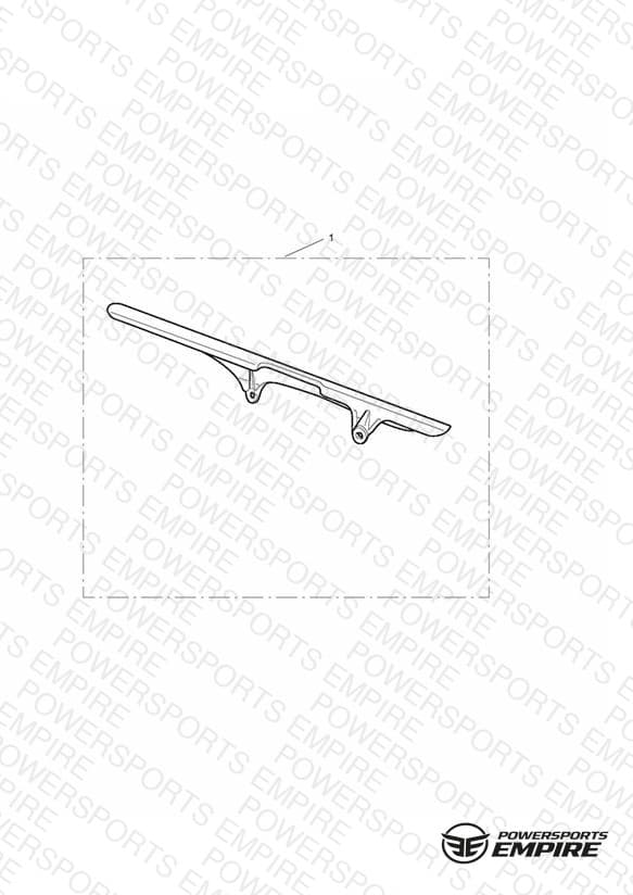 Upper Chain Guard Kit, Carbon Fibre