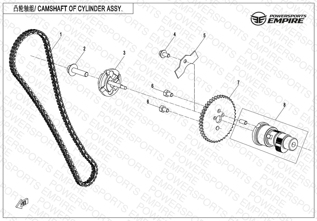 E02-4 — CAMSHAFT OF CYLINDER ASSY.