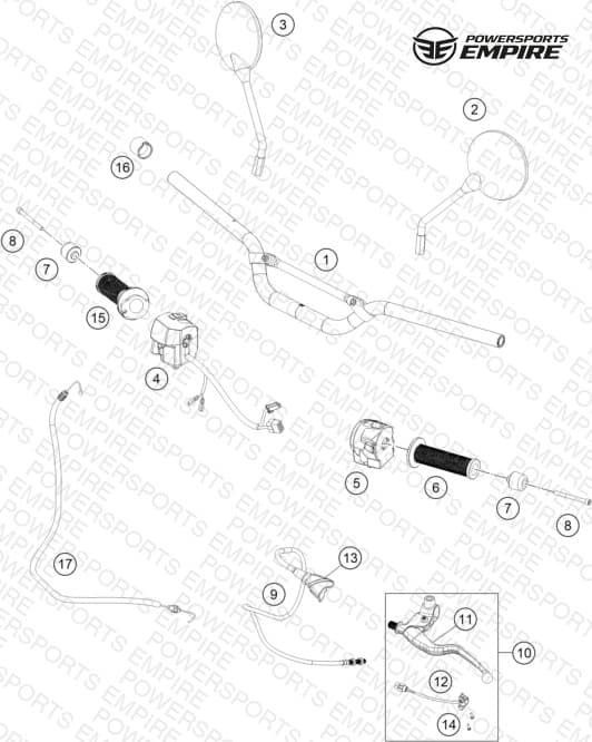 HANDLEBAR, CONTROLS
