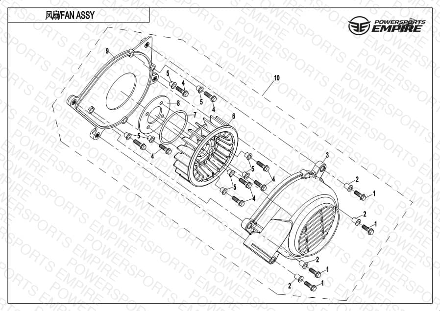 E18 — FAN ASSY.