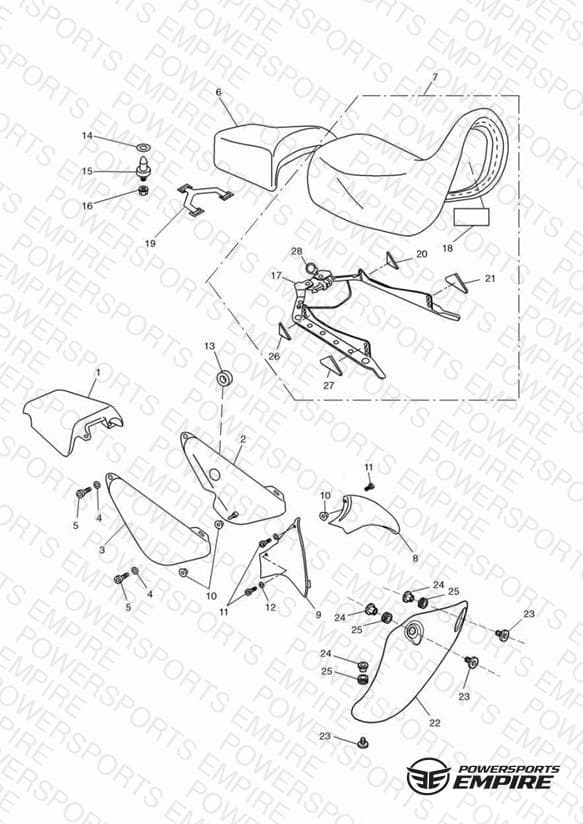 Bodywork - Rear/Seat