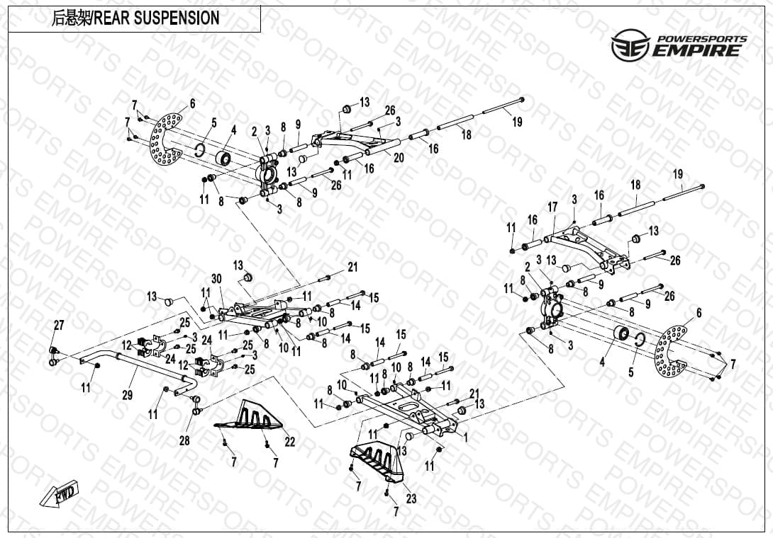 F06-1 — REAR SUSPENSION