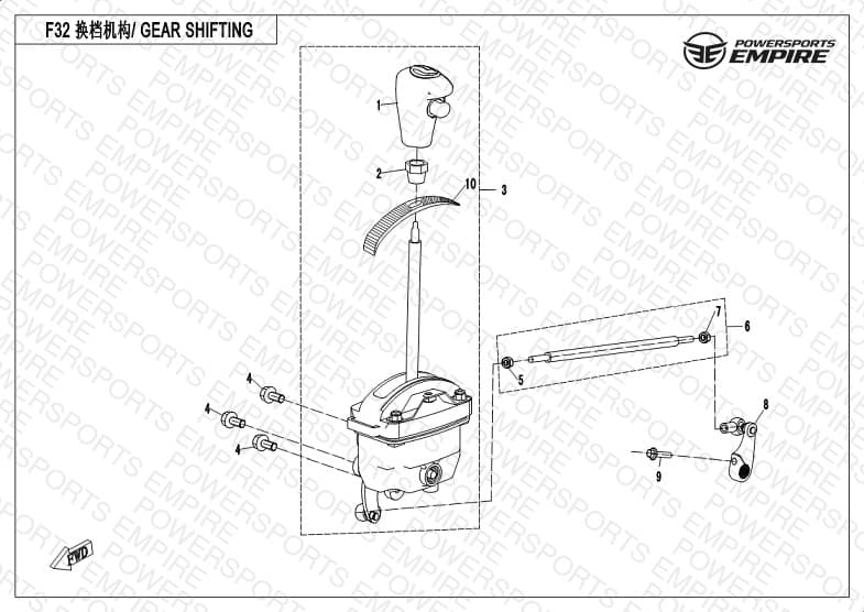 F32 — GEAR SHIFTING SYSTEM