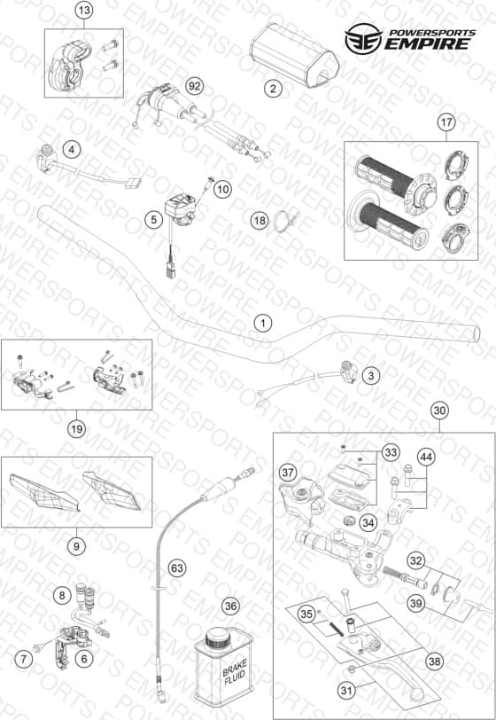 HANDLEBAR, CONTROLS