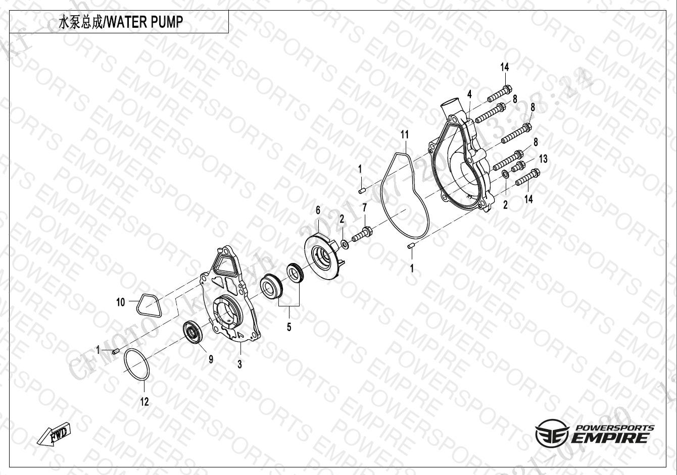 E08 — WATER PUMP